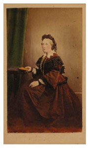 carte de visite dipinta a mano