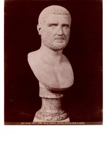 Brogi 16577 ROMA Museo Capitolino Giordano africano busto in marmo