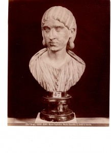 Brogi 16580 ROMA Museo Capitolino Manlia Scantilla busto in marmo