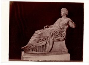 Brogi 16618 ROMA Museo Capitolino Agrippina statua in marmo