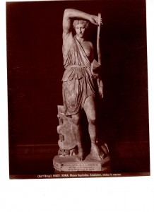 Brogi 16621 ROMA Museo Capitolino Amazzone  statua in marmo
