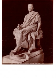 Brogi 16640 ROMA Museo Capitolino Marcello M Claudio statua in marmo