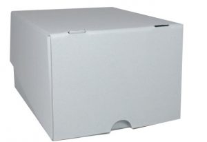 Scatola per archiviazione fotografica. Automontante per lastre e negativi